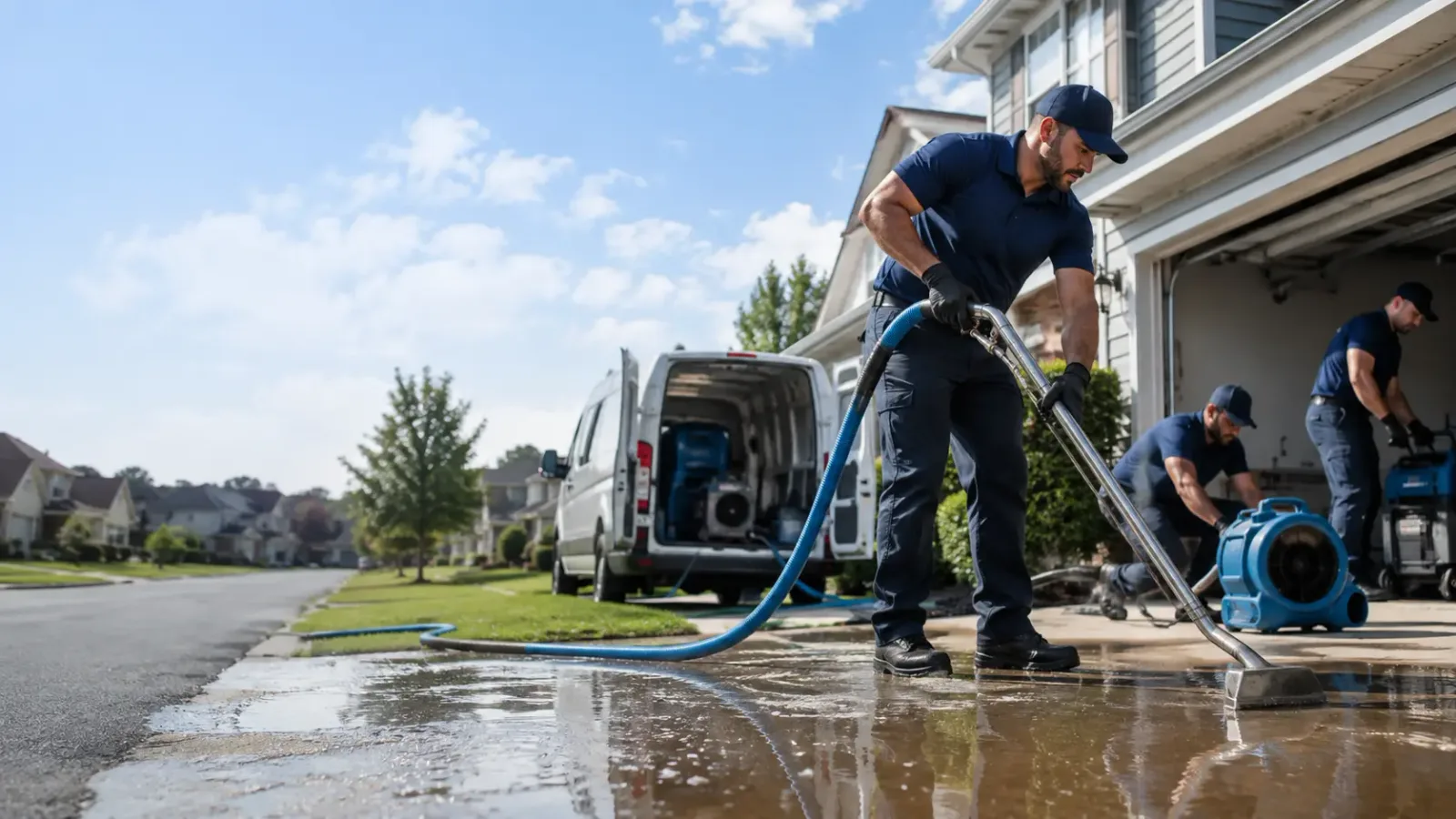 Flood Damage Restoration in Deep Water, WV